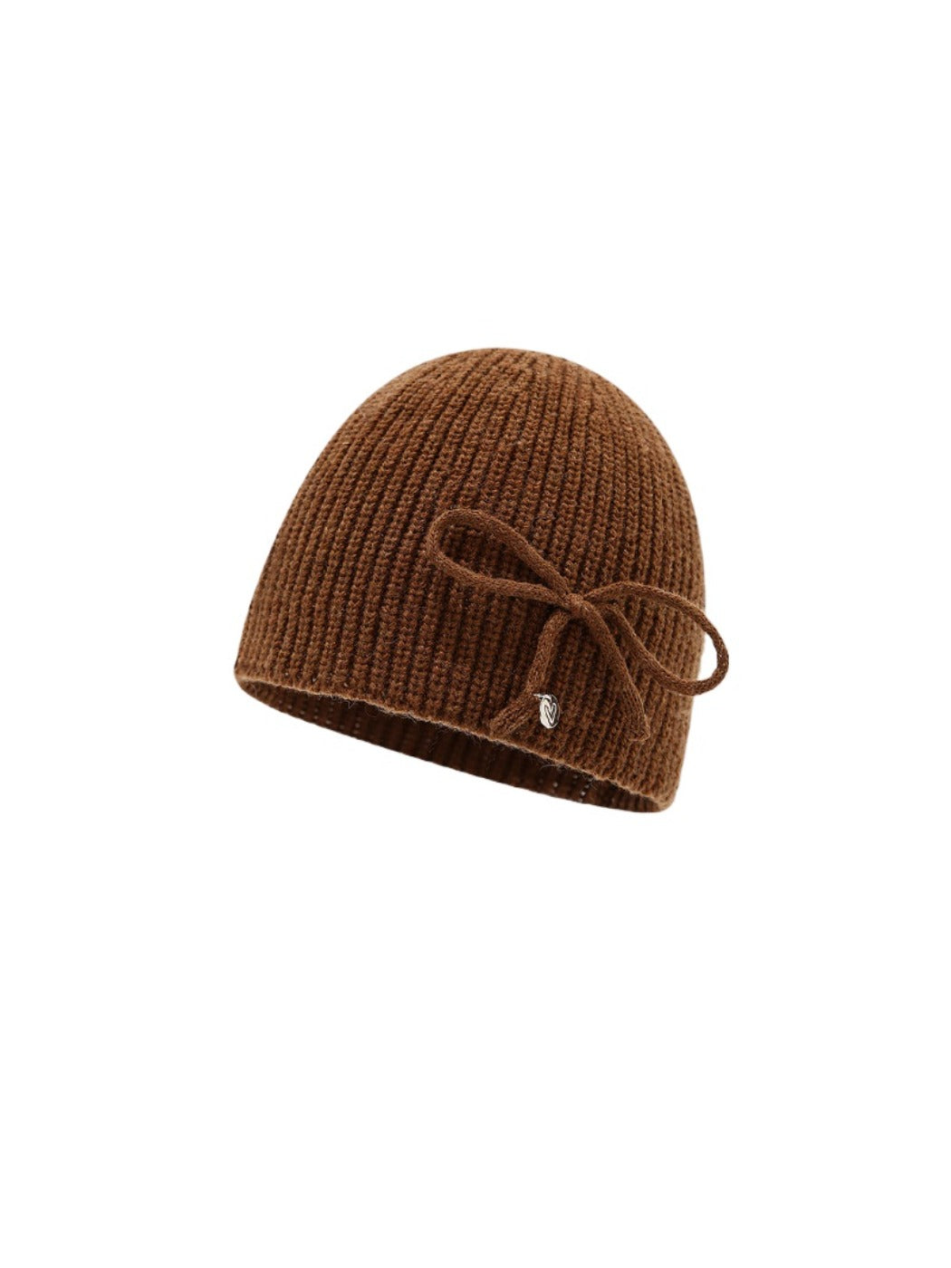 Haila – Knitted Beanie with Bow