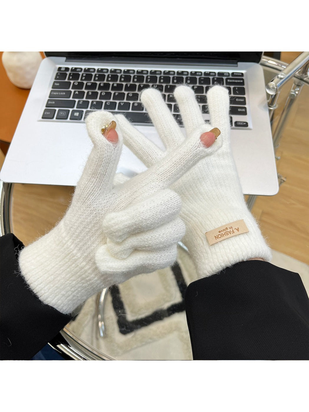 Gloving - Candy Color Touchscreen Knit Gloves