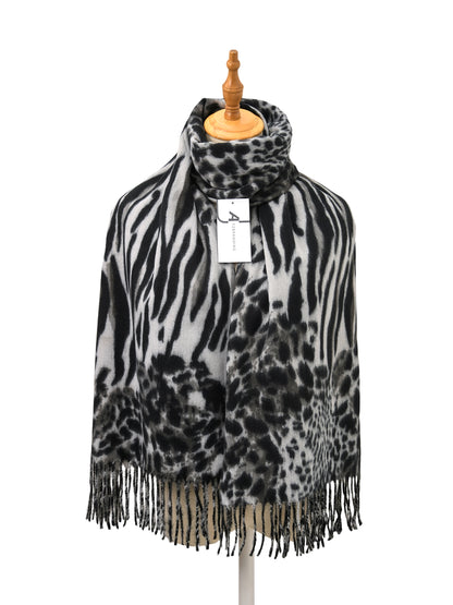 Scarvii – Wild Streak Print Scarf