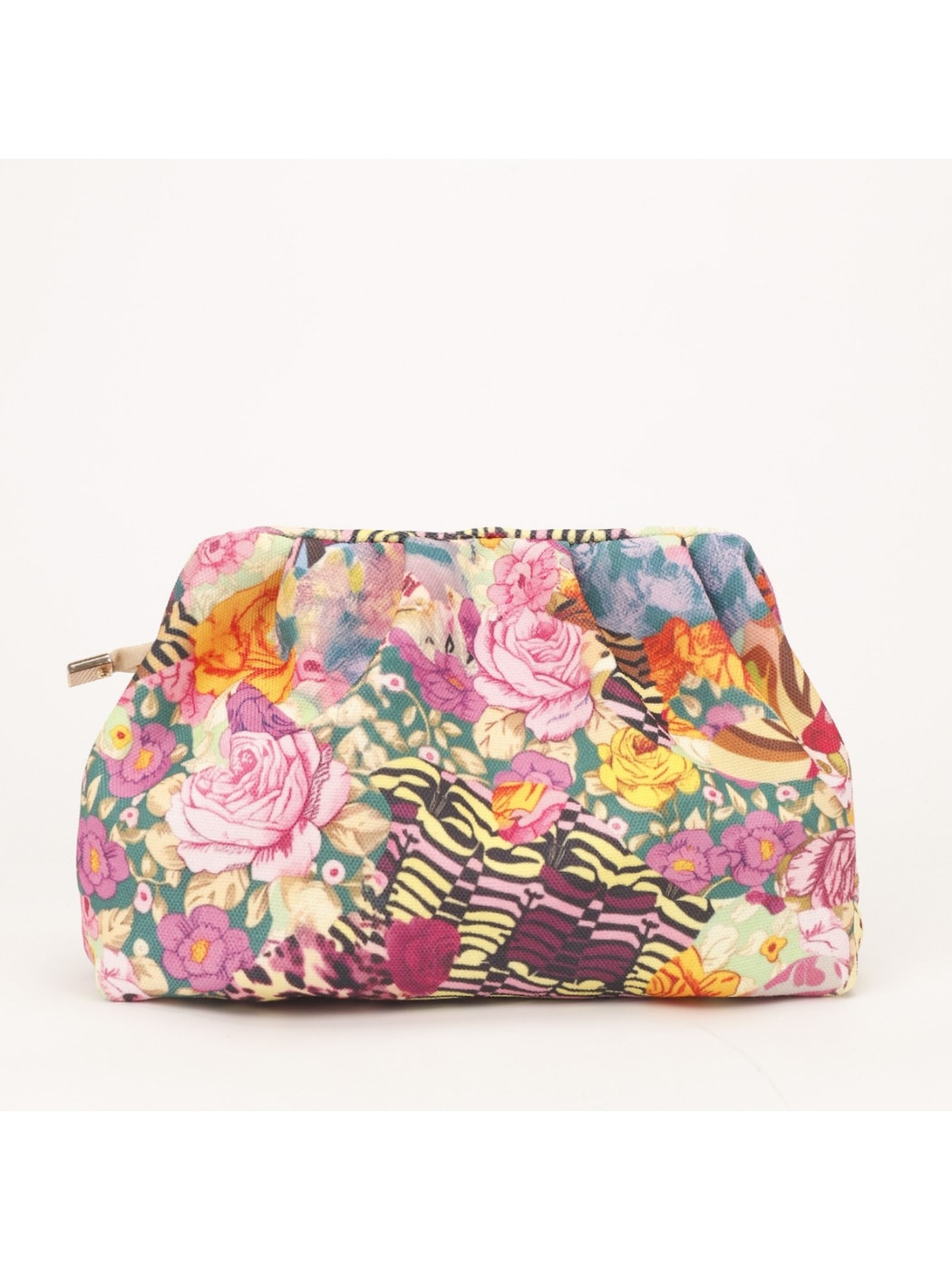 Cosbai - Art Floral Pattern Clutch Bag