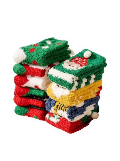 Rufia – Cozy Christmas Fuzzy Socks