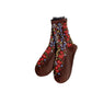 Rufia - Floral Lace Mid-calf Socks - Delicate & Vintage