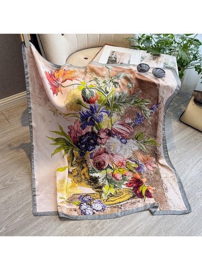 Scarvii - Art Print Patchwork Square Scarf