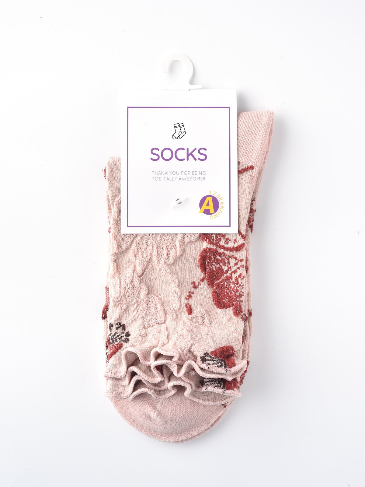 Rufia – Capsule 3D Floral Crew Socks