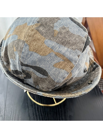 Haila - Vintage Camouflage Foldable Bucket Hat