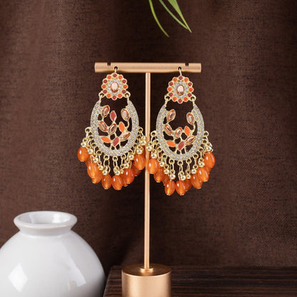 Earwish - Bohemian Beaded Earrings - Luxe Tassel
