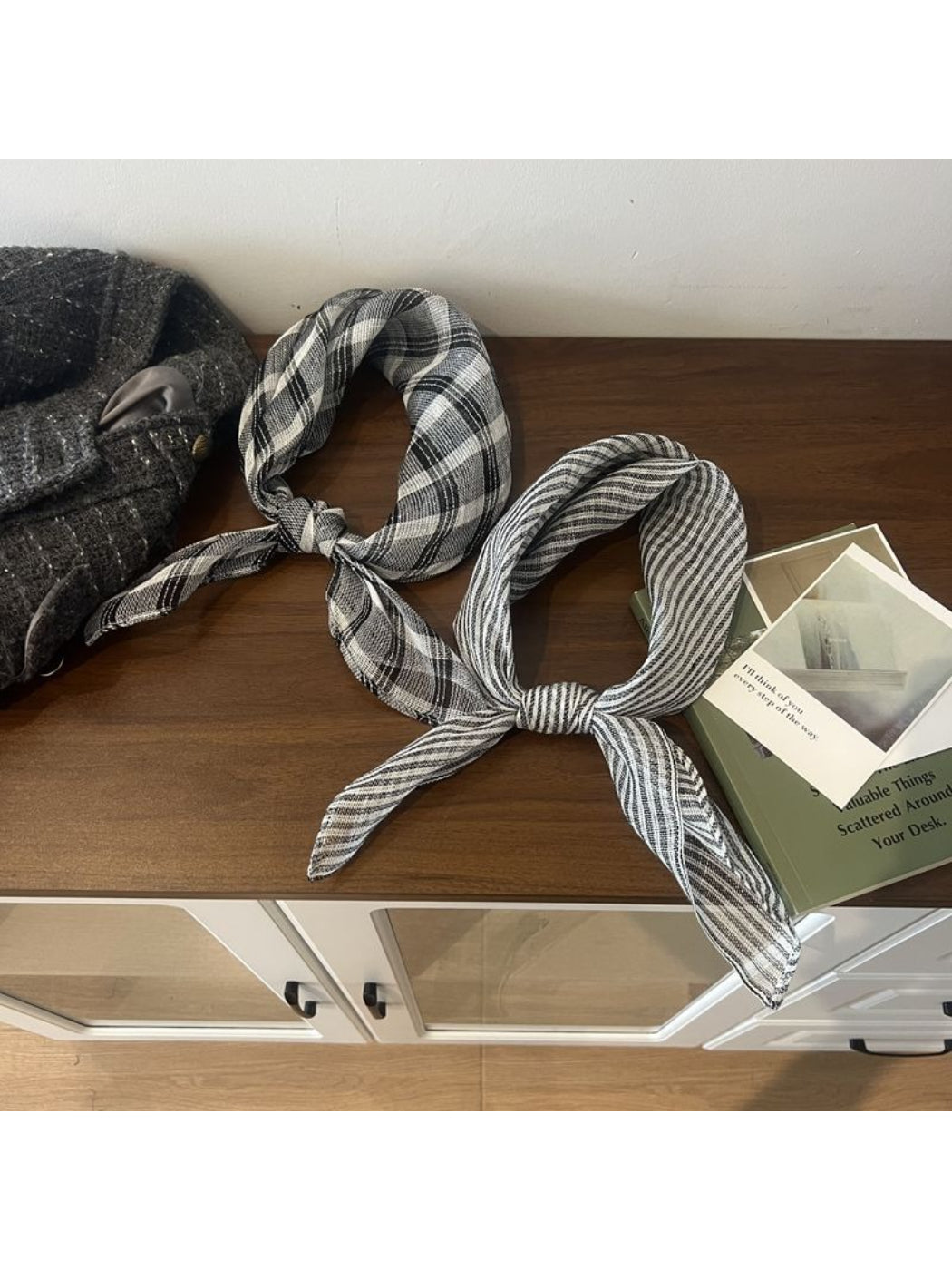 Scarvii Lightweight Floral Triangle Scarf
