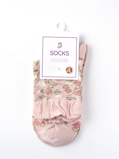 Rufia – Capsule Vintage Rose Crew Socks