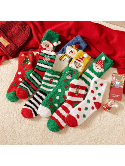 Rufia – Cozy Christmas Fuzzy Socks