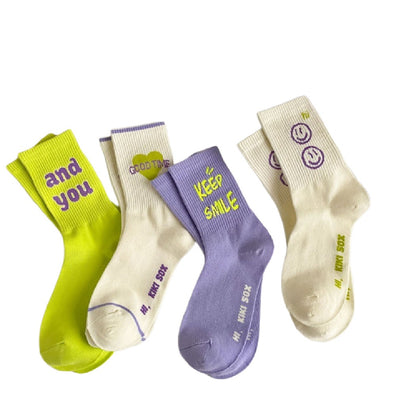 Rufia - Sporty Mid-Calf Socks - Breathable & Comfort