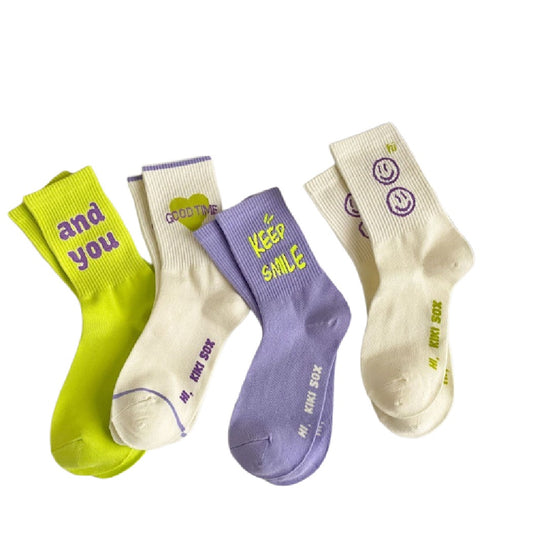 Rufia - Sporty Mid-Calf Socks - Breathable & Comfort