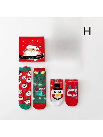 Rufia - Christmas Socks Gift Box Set - Cute & Festive