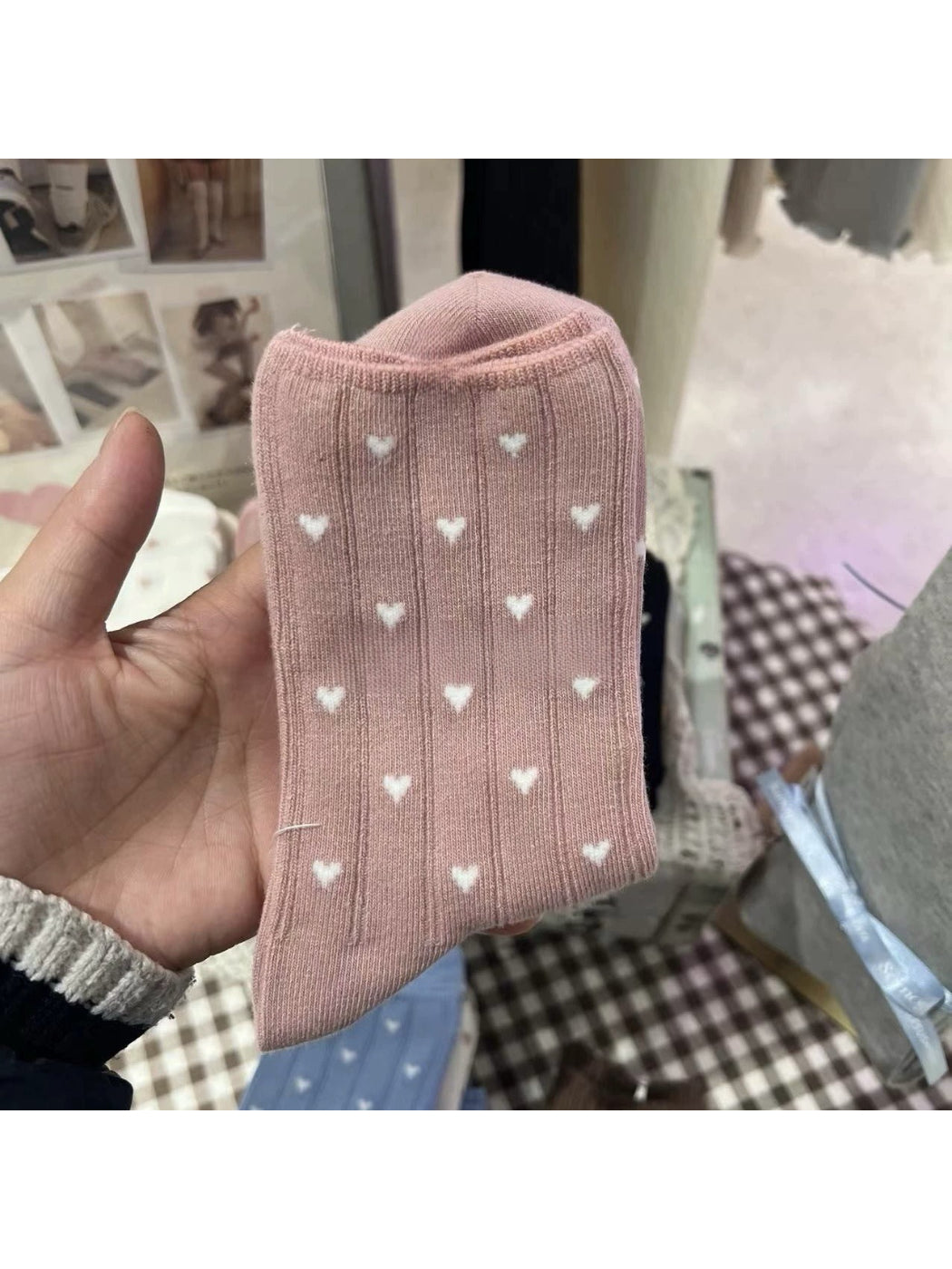 Rufia - Coquette Ribbon Bow Crew Socks product image 6