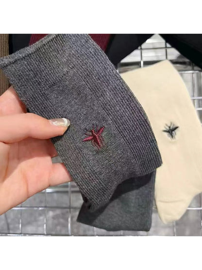 Rufia - Classic Bee Detail Crew Socks product image 8
