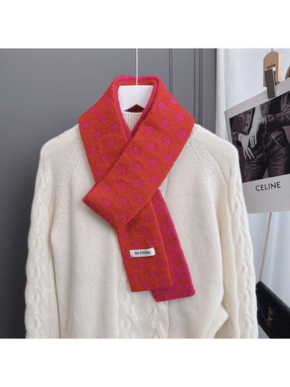 Scarvii - Reversible Soft Dot Scarf
