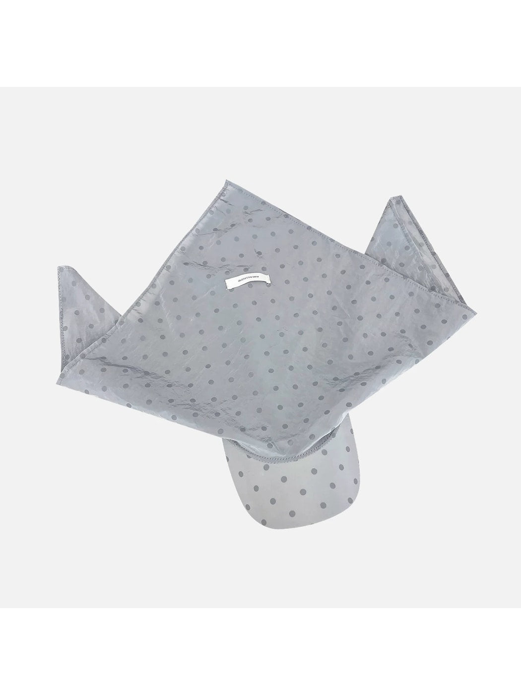 Haila - Polka Dot Curved Brim Headscarf Cap