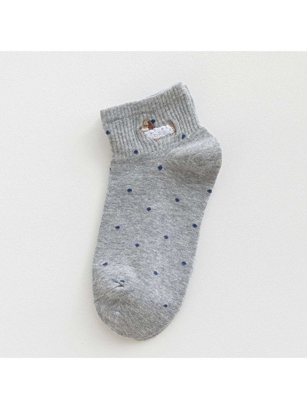 Rufia - Tiny Puppy Dot Pattern Ankle Socks product image 5