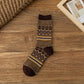 Rufia - Vintage Argyle Pattern Mid-Calf Socks