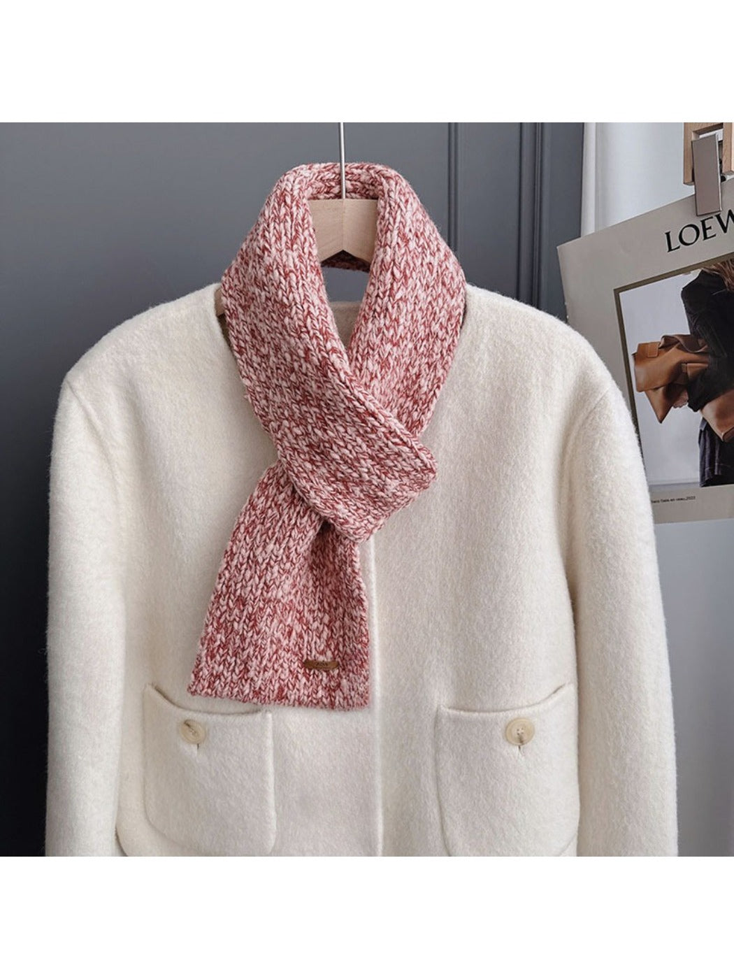 Scarvii - Cozy Heather Knit Scarf