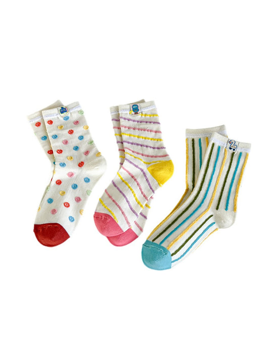 Rufia - Sailor Cartoon Crew Socks