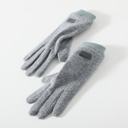 Gloving Touchscreen Gloves color options including Khaki, Gray, Pink