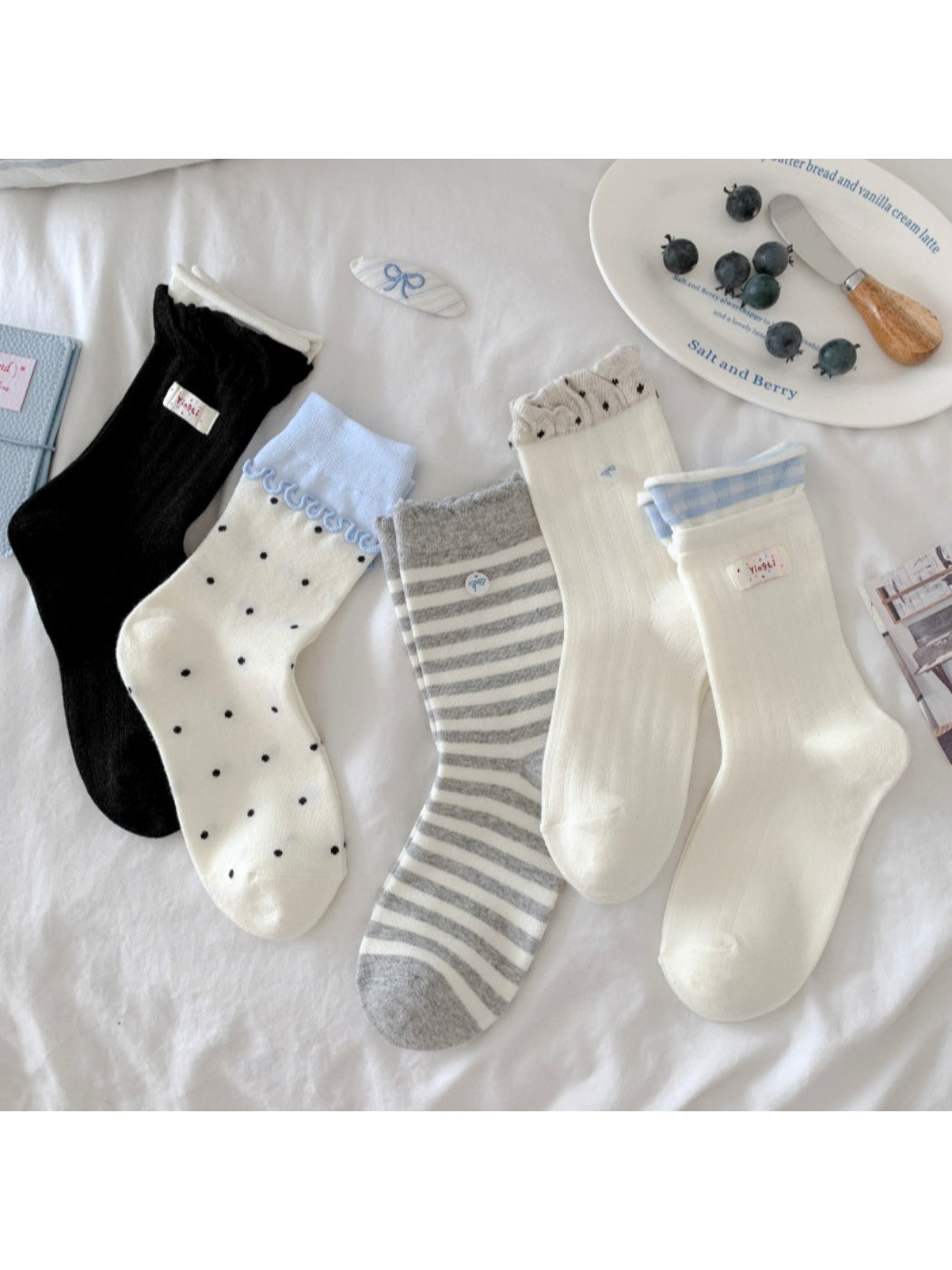 Rufia - Ruffle Cuff Cute Crew Socks product image 8