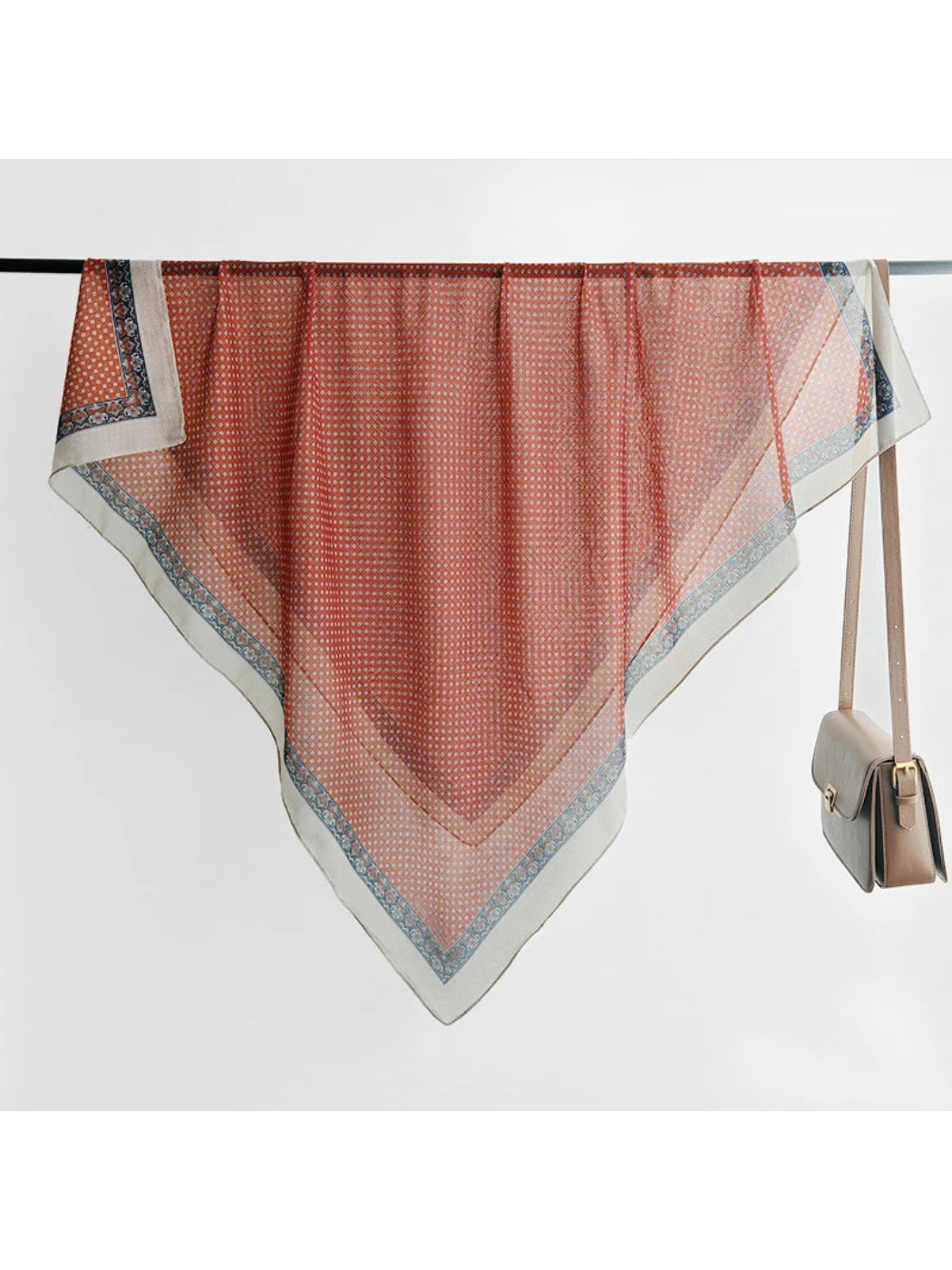 Scarvii - Diamond Pattern Square Scarf
