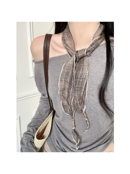 Scarvii Striped Retro Neck Scarf product image
