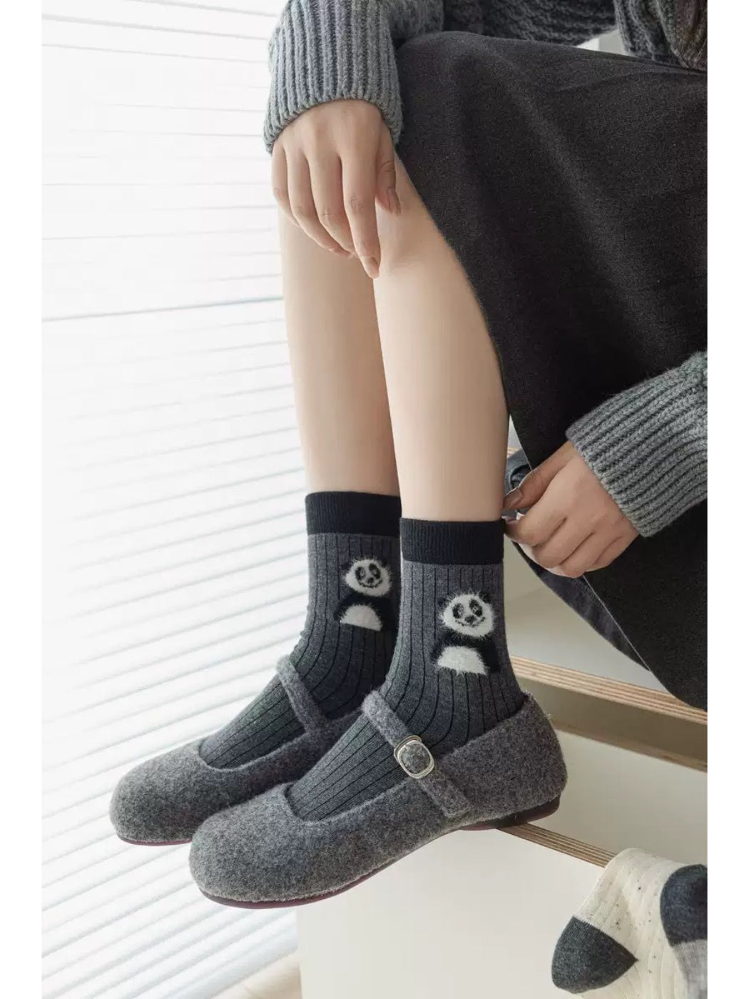 Rufia - Playful Pet Faces Crew Socks