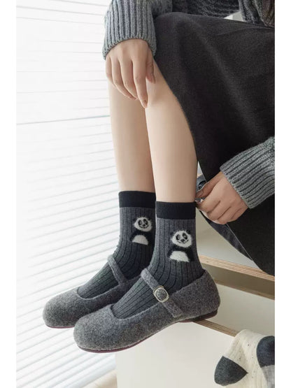Rufia - Playful Pet Faces Crew Socks