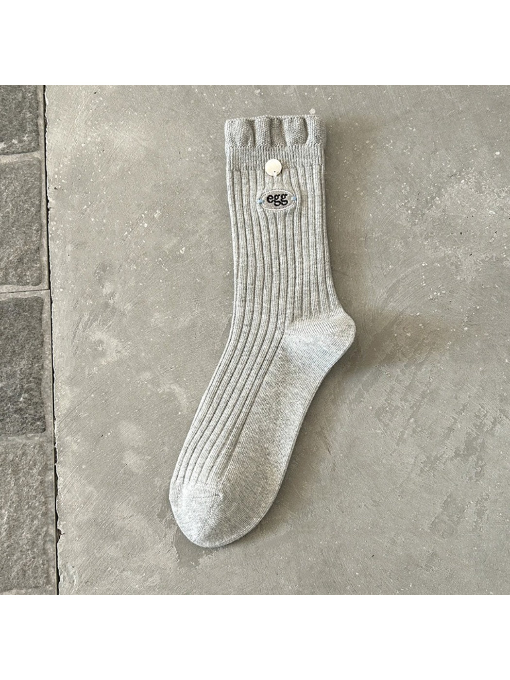 Rufia - Ribbed Badge Classic Crew Socks product image 5
