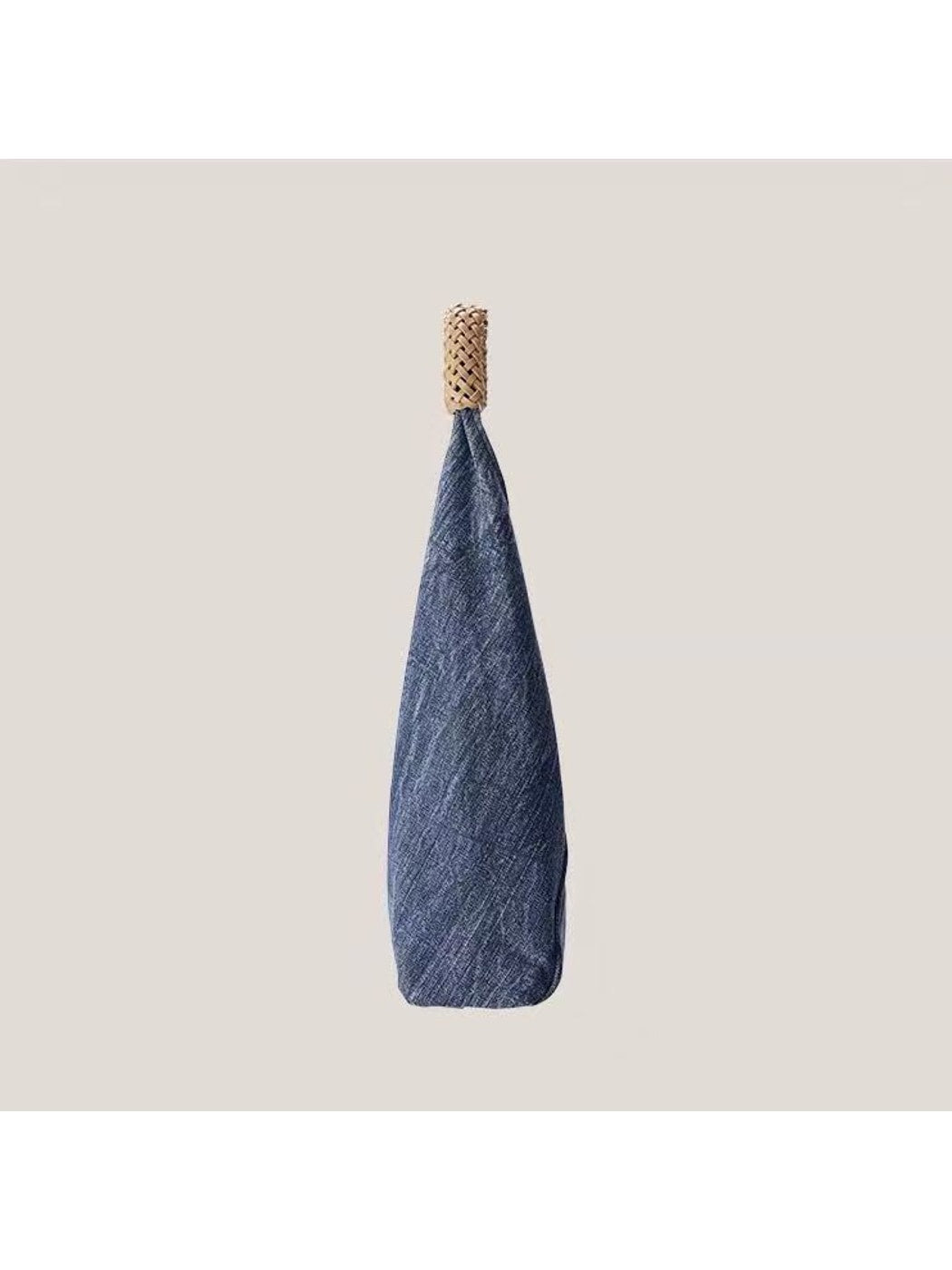 Cosbai - Simple Denim Style Shoulder Tote Bag