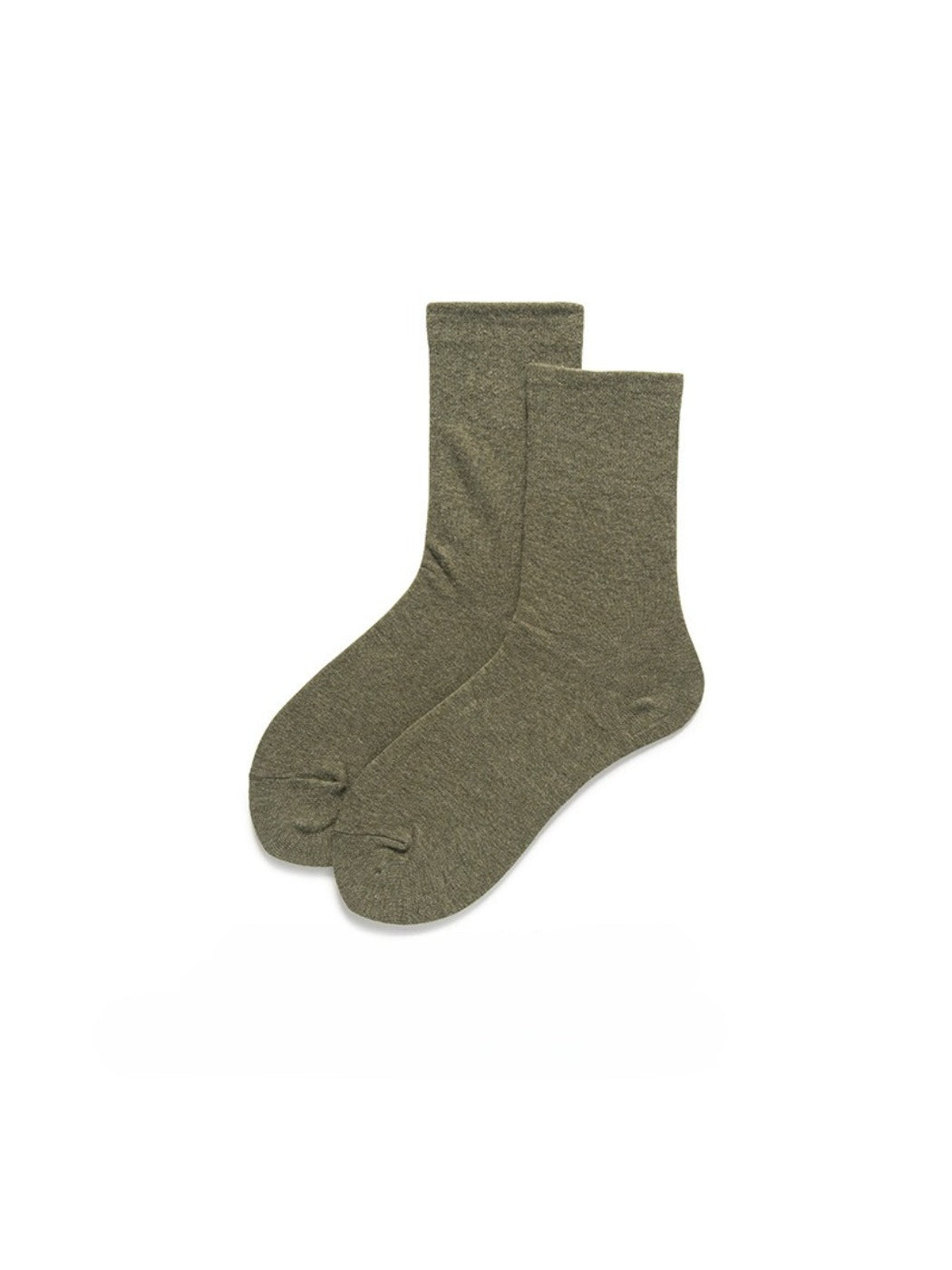 Rufia - Solid Color Everyday Crew Socks