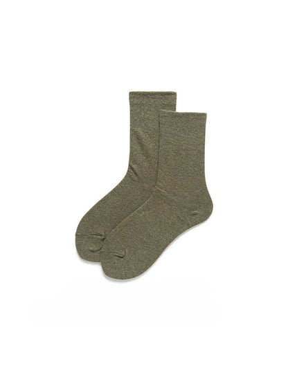 Rufia - Solid Color Everyday Crew Socks