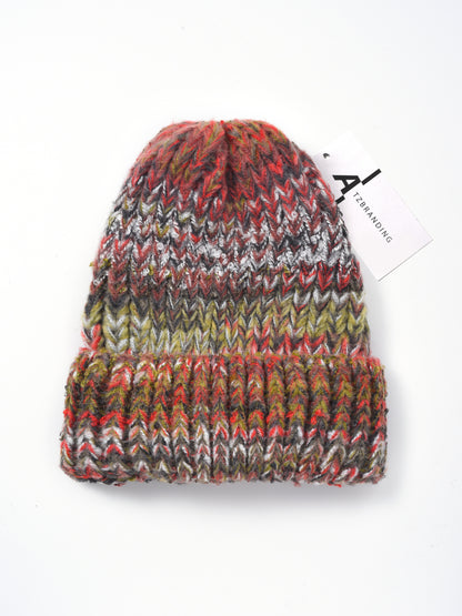 Haila - Vintage Gradient Knitted Warm Beanie