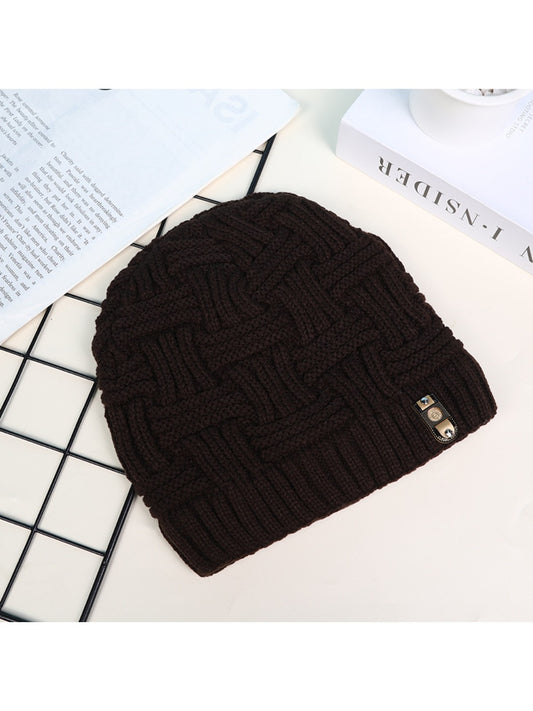 Haila - Elderly Unisex Thermal Ear-Flap Knitted Beanie