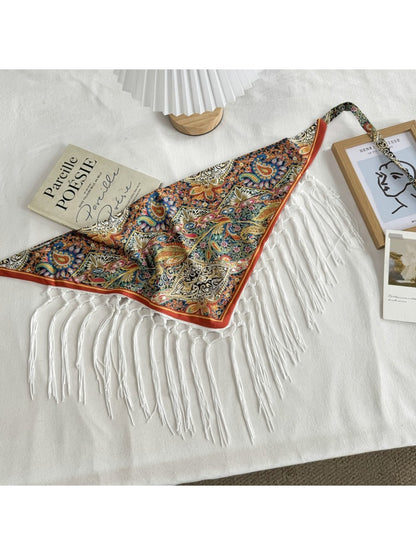Scarvii - Chic Fringed Fashion Triangle Bandana