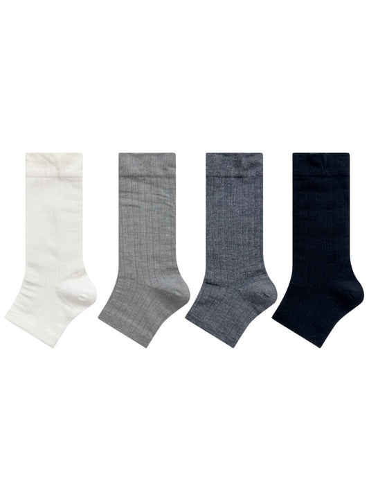 Rufia - Sheer Ruffle Edge Open Design Socks