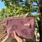 Cosbai - Smile Print Handheld Travel Cosmetic Bag