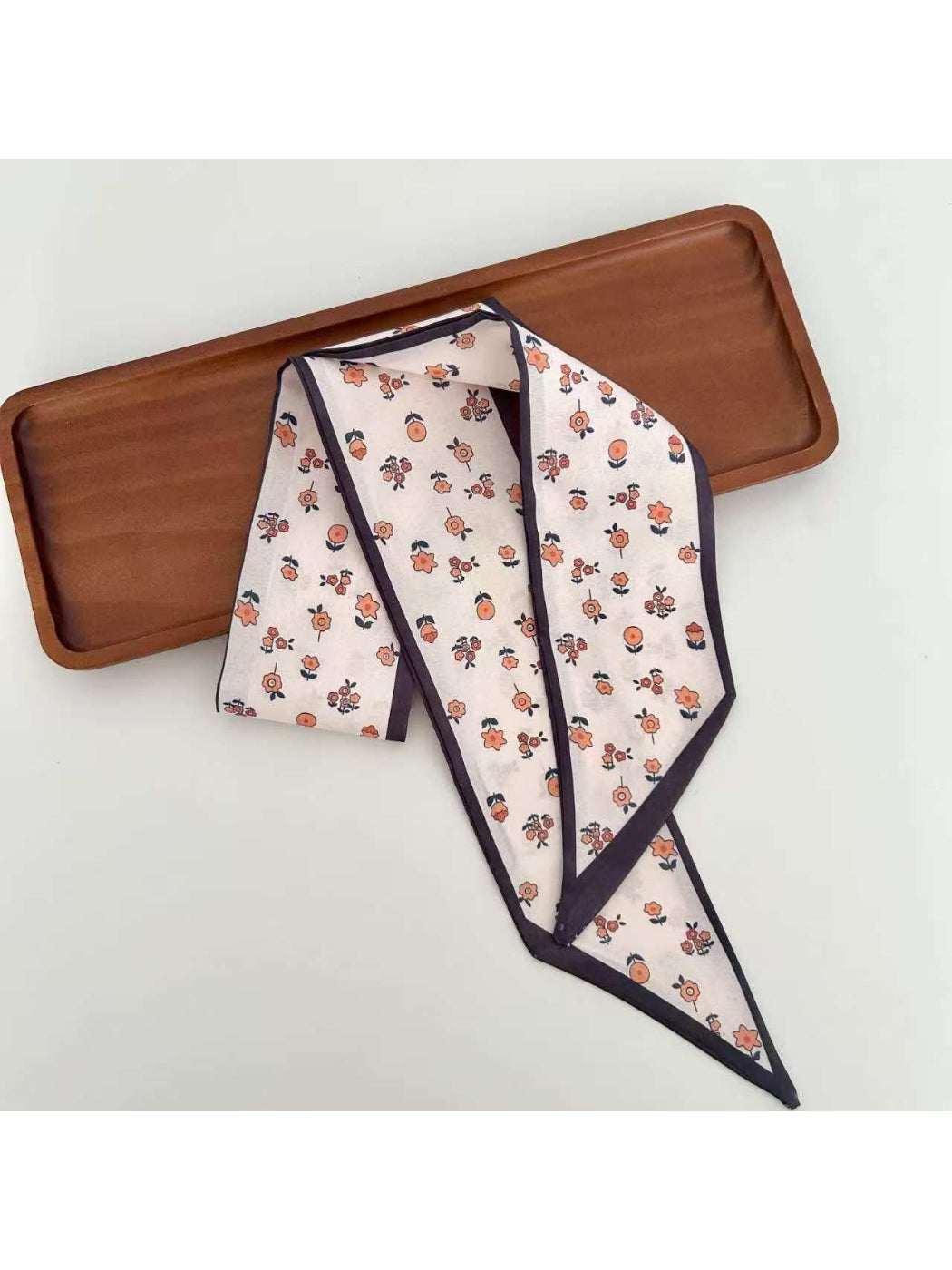 Scarvii Ditsy Floral Skinny Scarf