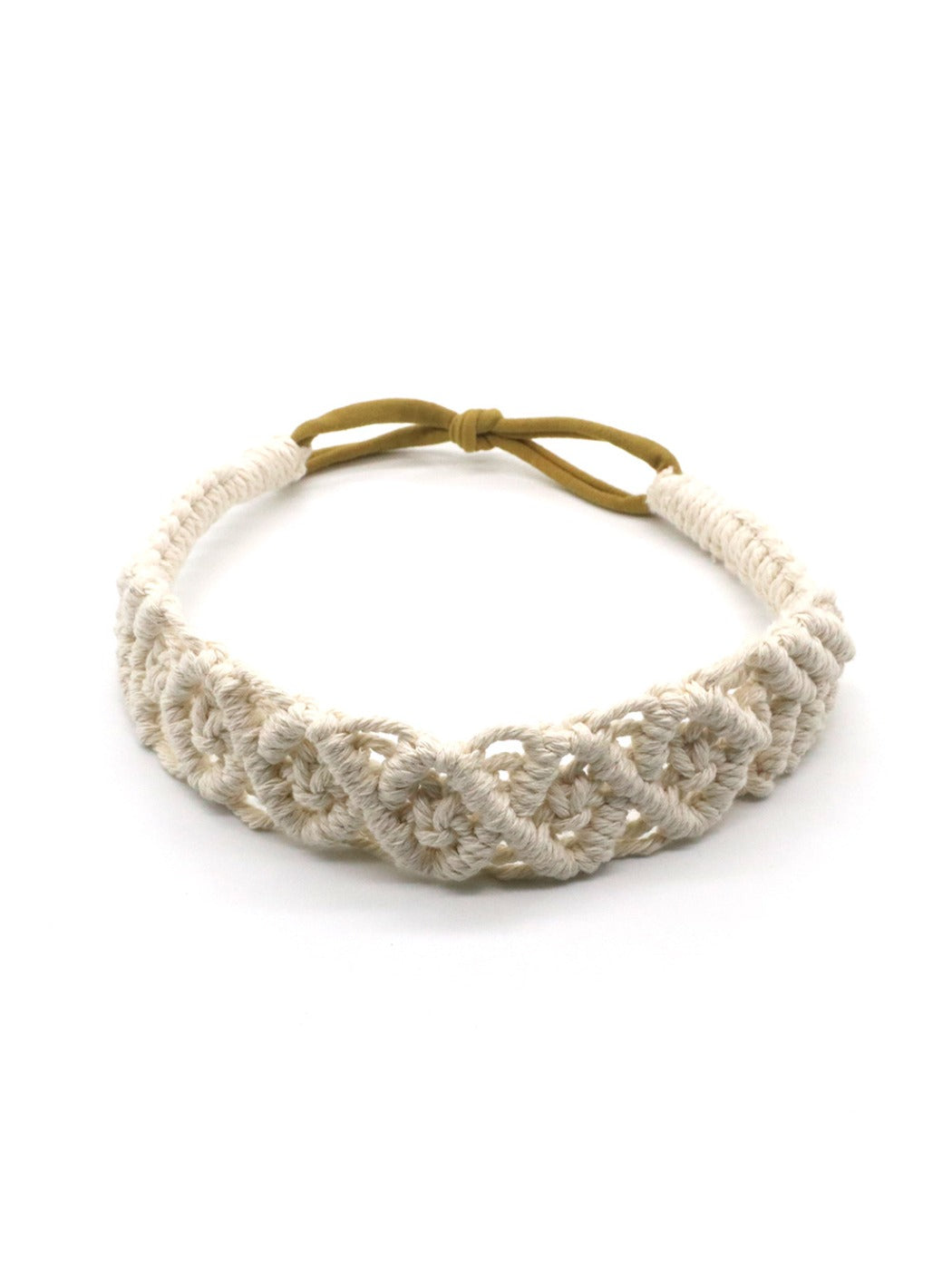 Scarvii - Bohemian Braided Rope Headband & Hair Accessory