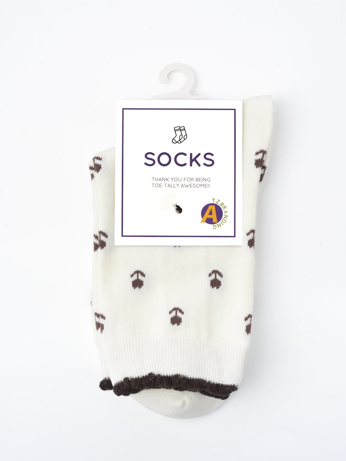 Rufia - Floral Lace Trim Socks