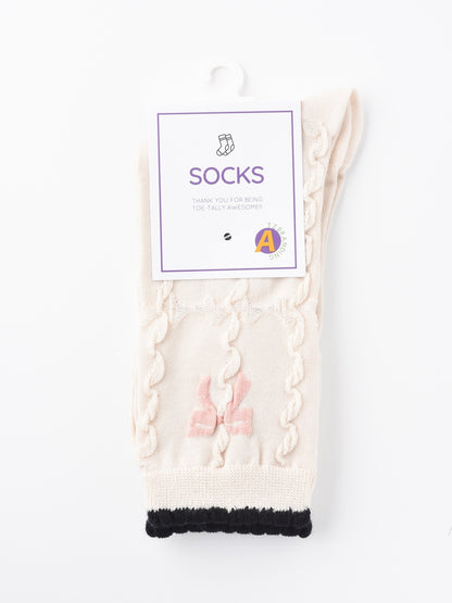Rufia - Tulip Pattern Socks