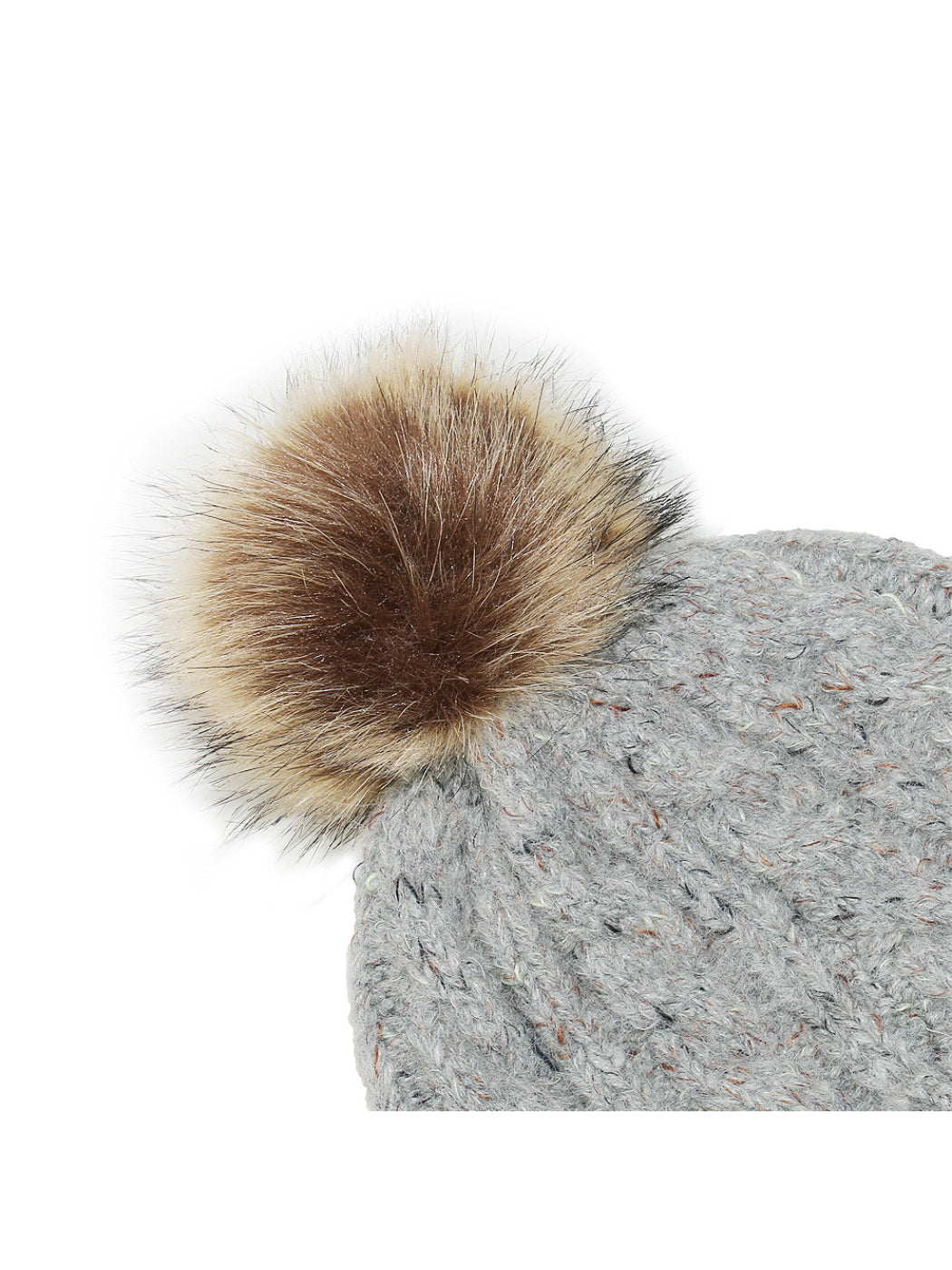 Haila Chunky Knit Pom Pom Beanie