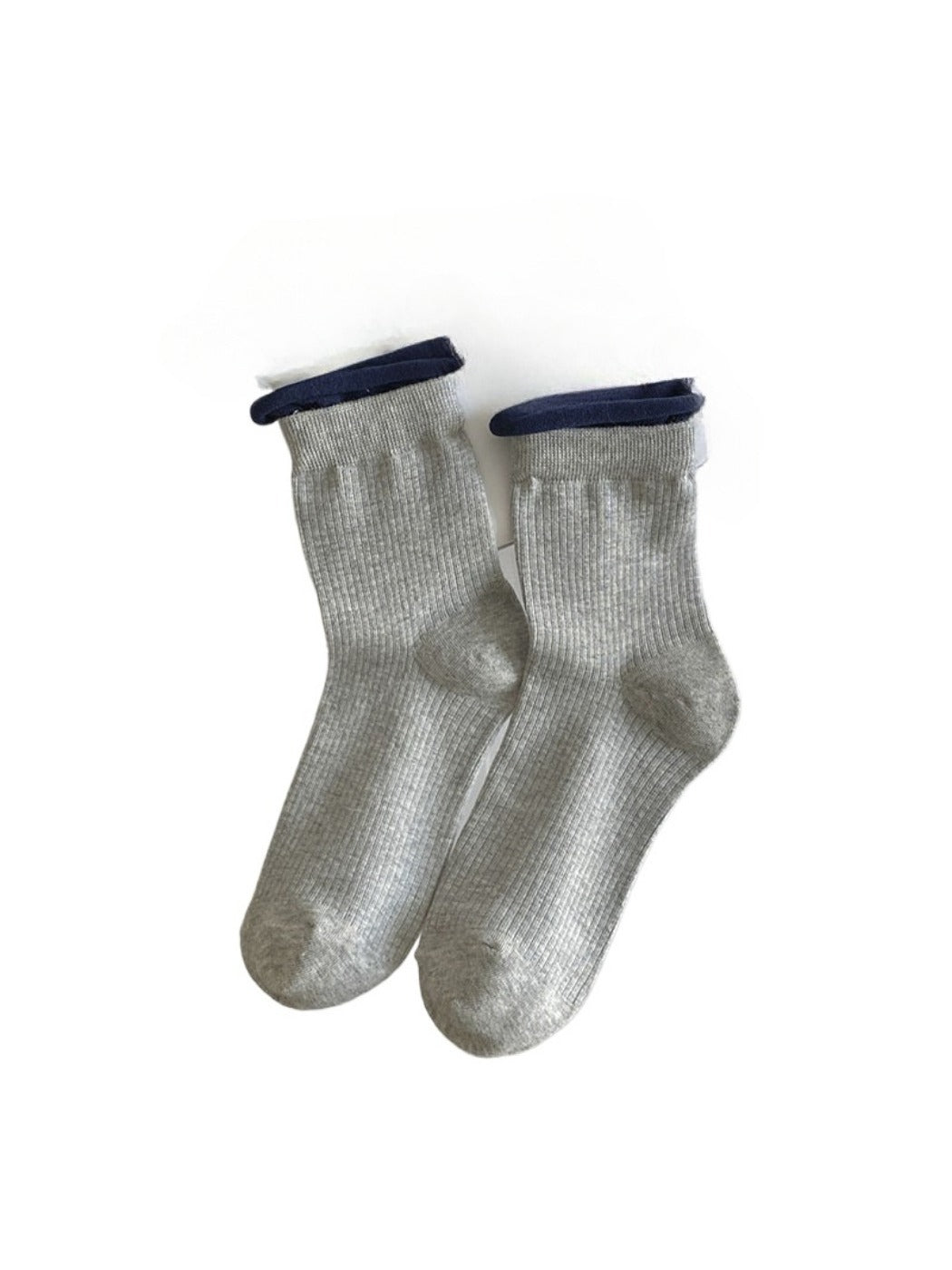 Rufia - Vintage School Style Mid-Calf Capsule Socks