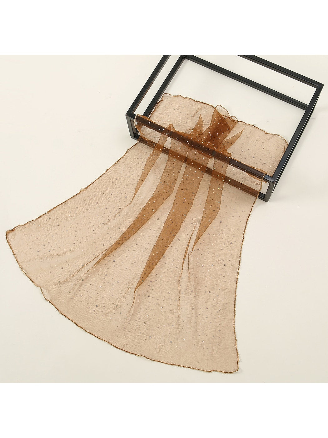 Scarvii - Sparkle Dot Fashion Square Scarf