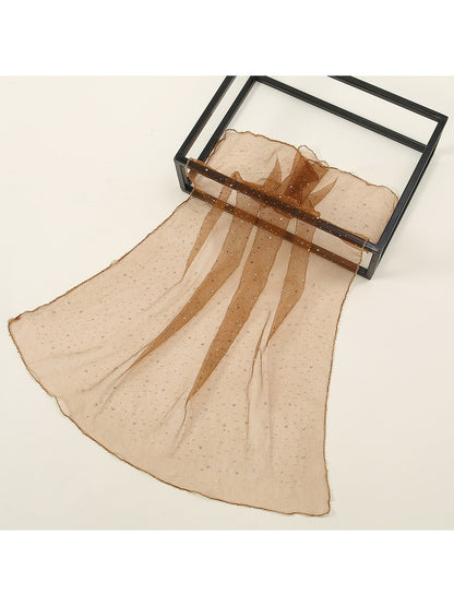 Scarvii - Sparkle Dot Fashion Square Scarf