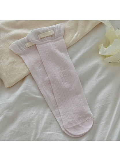 Rufia - Fresh Style Decoration Fashion Crew Socks