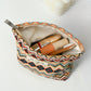 Cosbai - Boho Chic Clutch Makeup Bag With Zipper