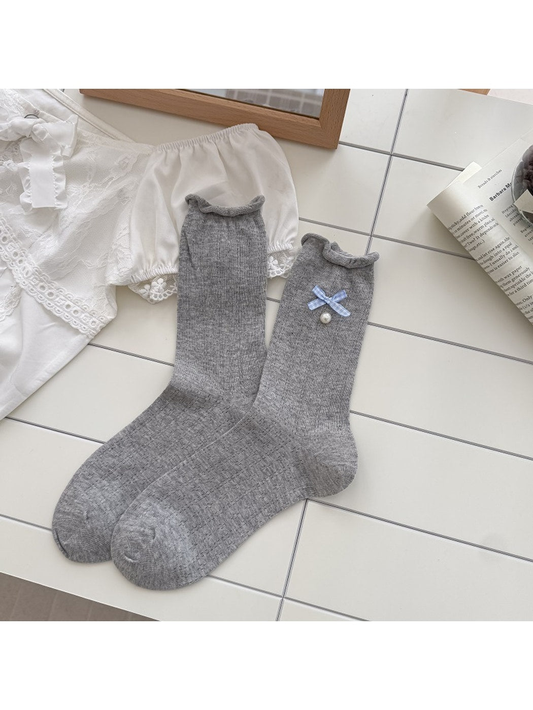 Rufia - Sweet Bow Women's Socks